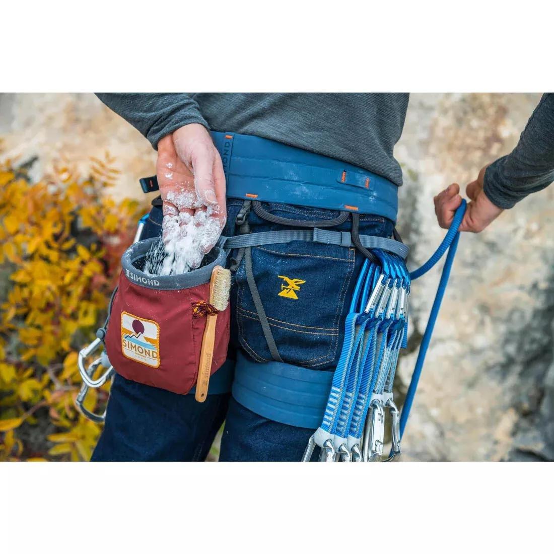 Pack 5 Quickdraws For Mountaineering And Climbing Klimb 11 cm, Blue, No Color, large image number 10