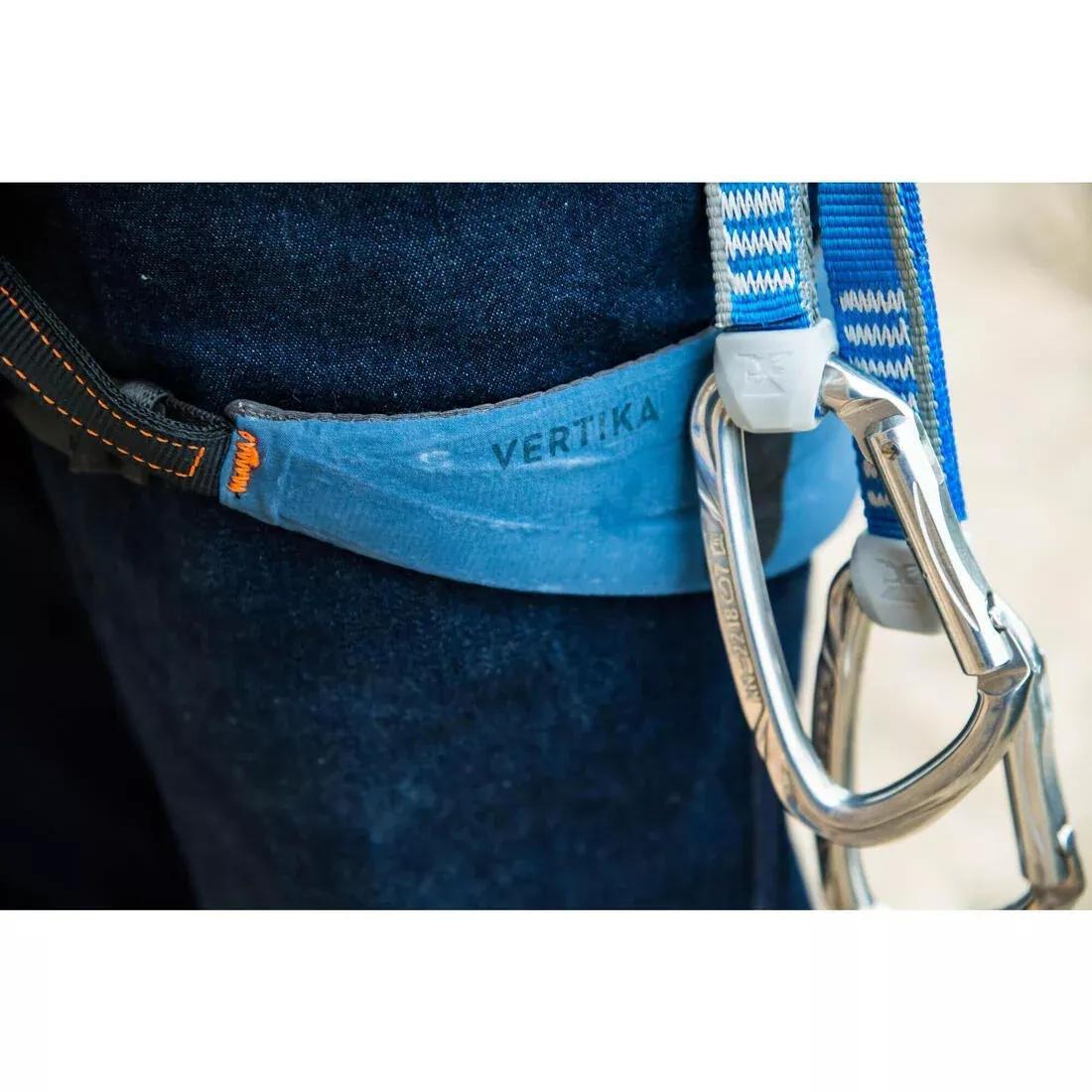 Pack 5 Quickdraws For Mountaineering And Climbing Klimb 11 cm, Blue, No Color, large image number 14