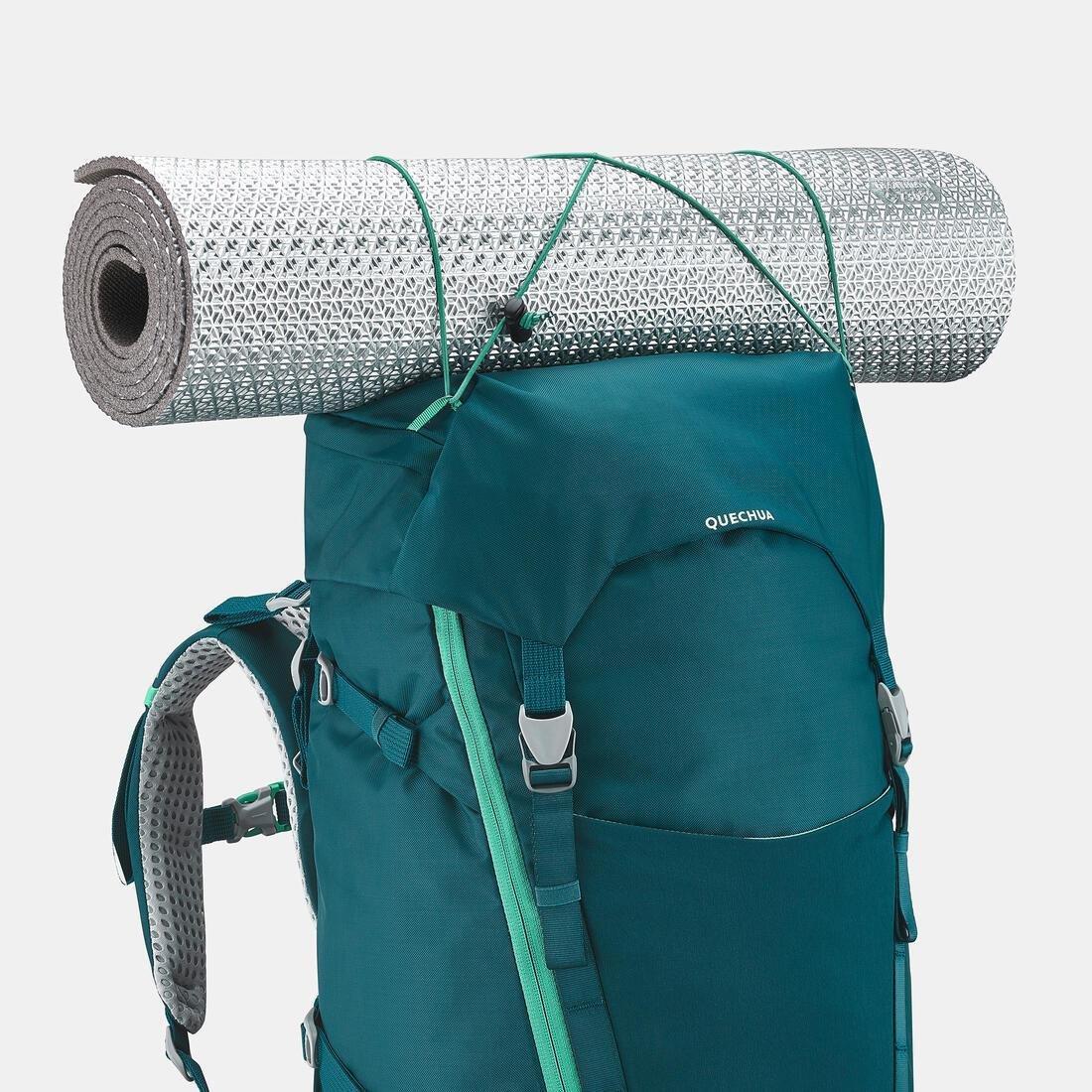 TEAL BLUE Children's Hiking/Trekking 40+10L Backpack MH500, No Color, large image number 10