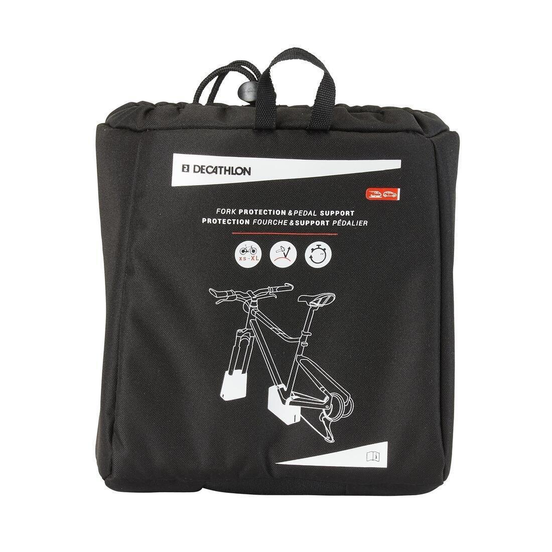 Fork Chainset Protective Cover, Black, No Color, large image number 1