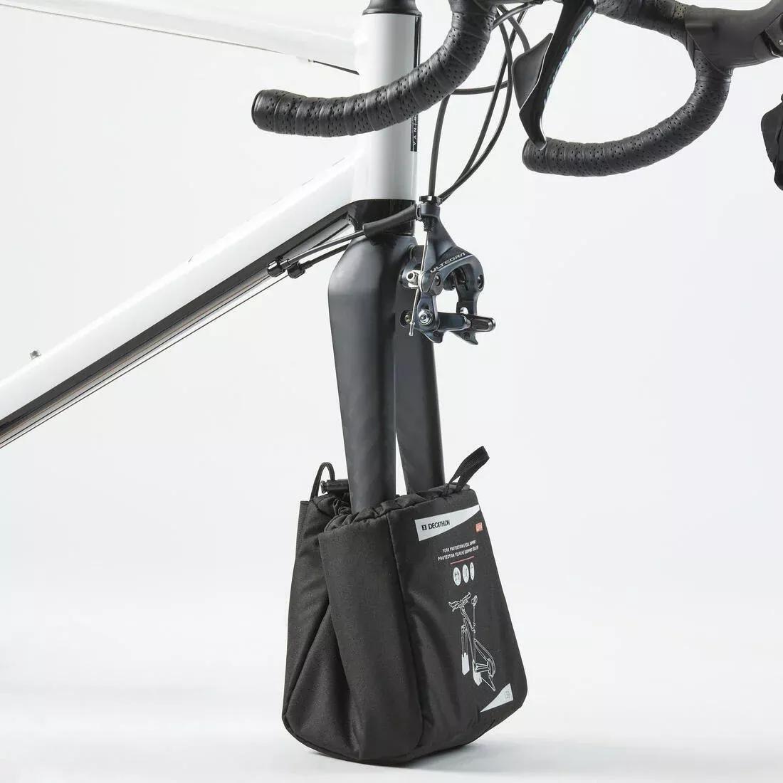 Fork Chainset Protective Cover, Black, No Color, large image number 4