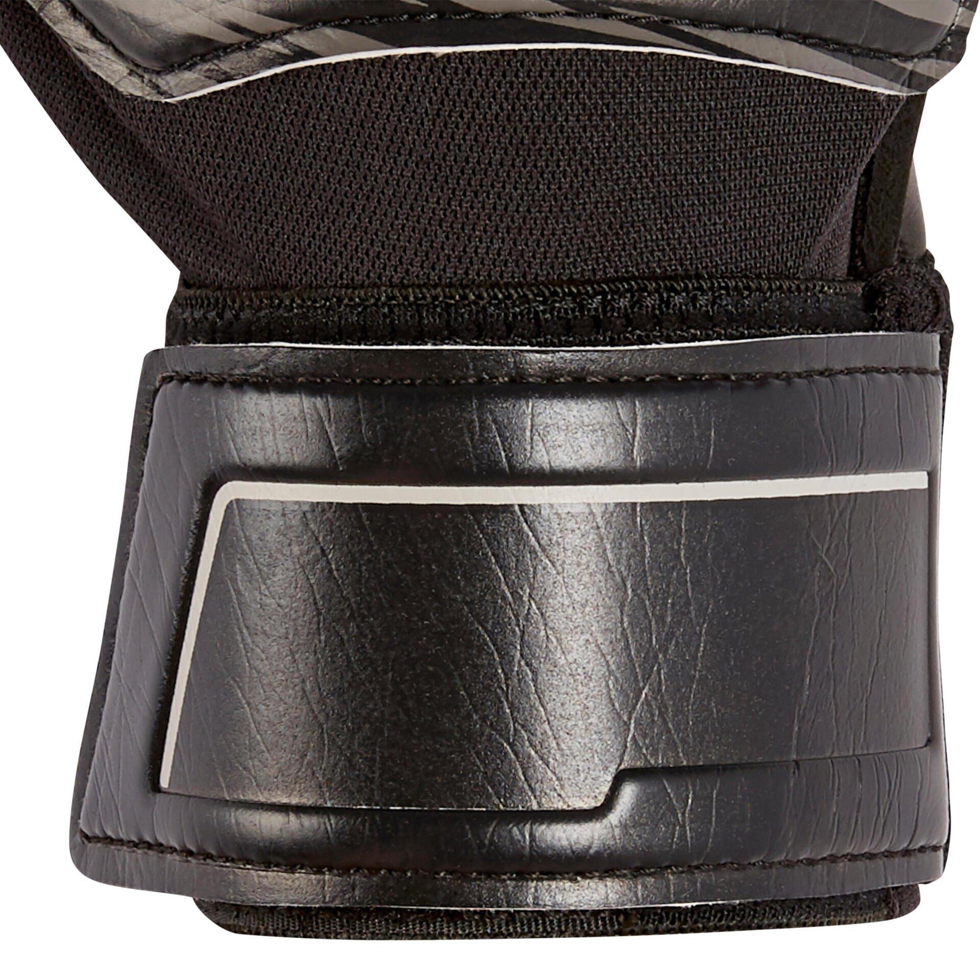 Adult Football Goalkeeper Gloves - F100 Resist, Black, No Color, large image number 4