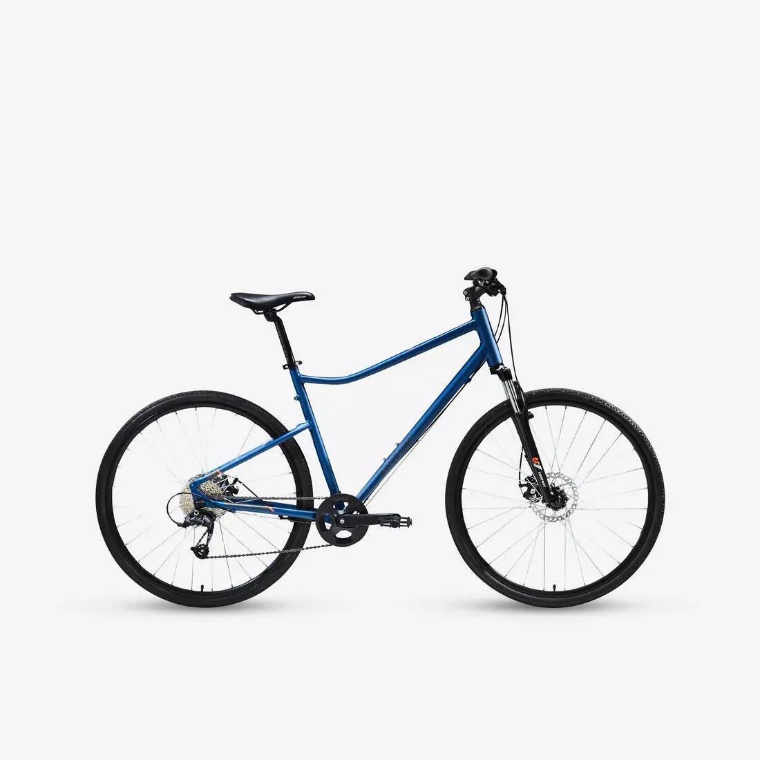 Hybrid Bike Riverside 500, Blue, No Color, medium