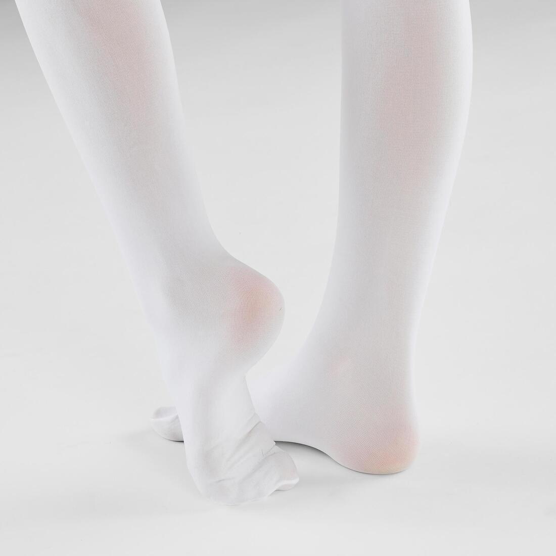 Girls' Ballet Tights - White STAREVER