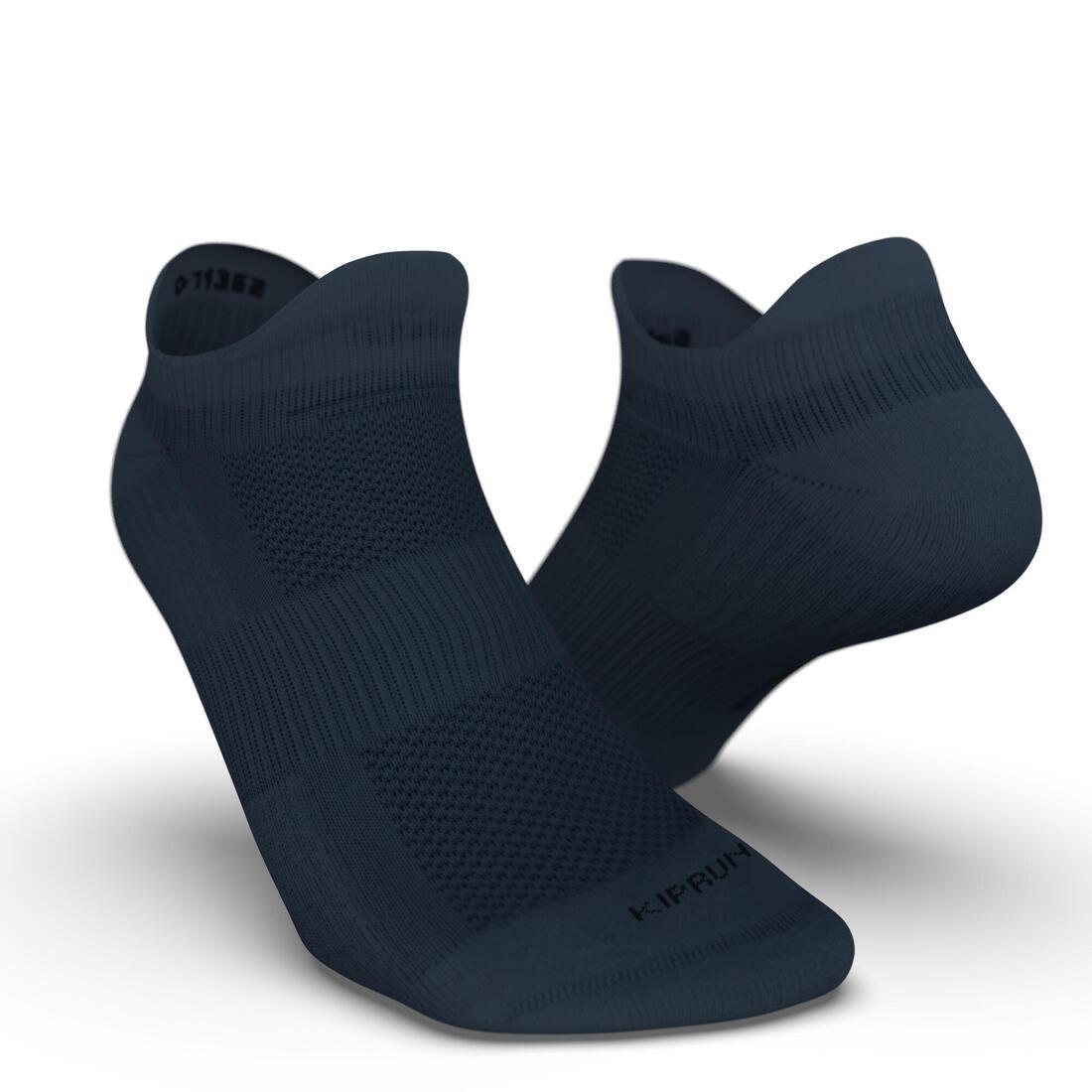 Invisible Comfort Running Socks 2-pack, Black, , large image number 1