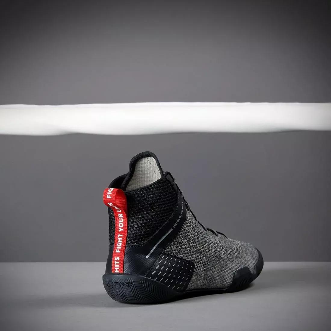 Men Light And Flexible Boxing Shoes - 500, Black, , large image number 6