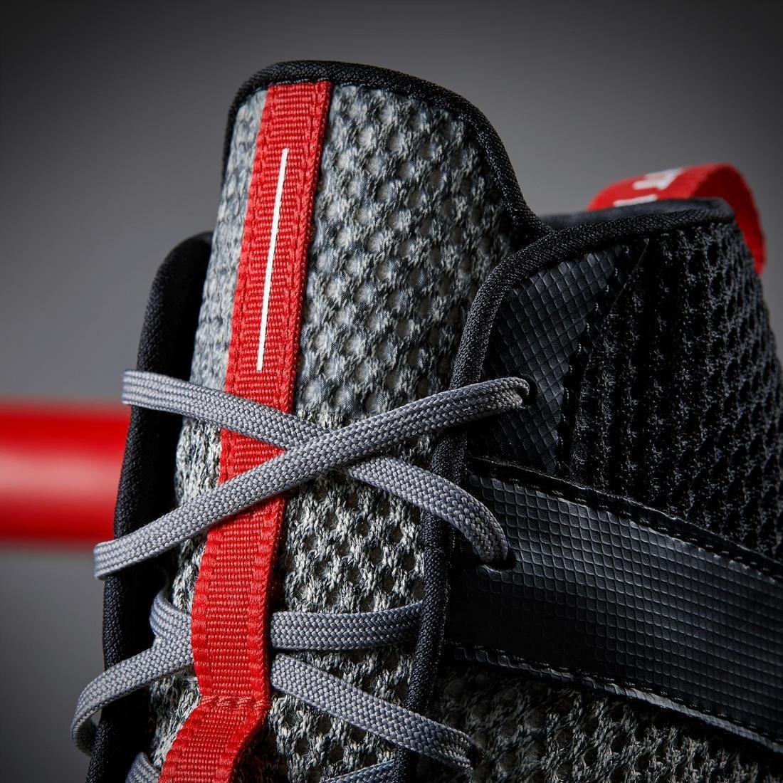 Men Light And Flexible Boxing Shoes - 500, Black, No Color, large image number 12