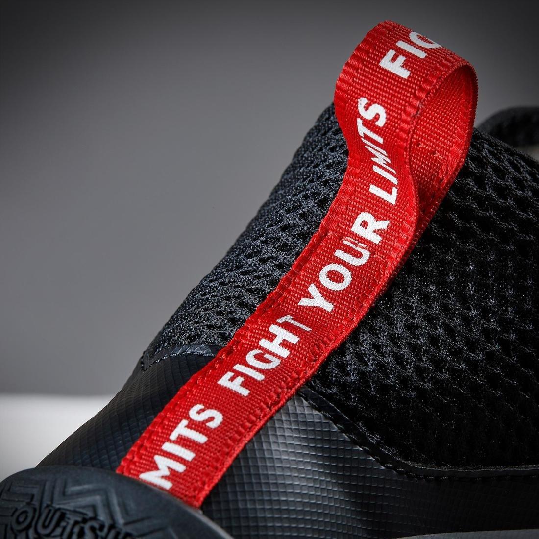 Men Light And Flexible Boxing Shoes - 500, Black, No Color, large image number 13