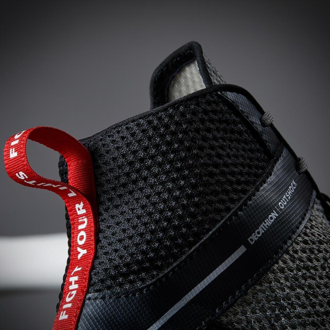 Men Light And Flexible Boxing Shoes - 500, Black, No Color, large image number 14