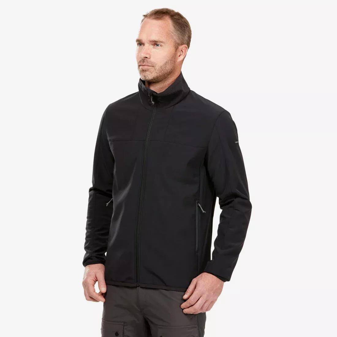 ARMY GREEN Windbreaker jacket -  softshell - warm  - MT100 WINDWARM - men's, 5401_000, large image number 2