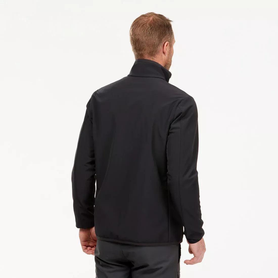 ARMY GREEN Windbreaker jacket -  softshell - warm  - MT100 WINDWARM - men's, 5401_000, large image number 5
