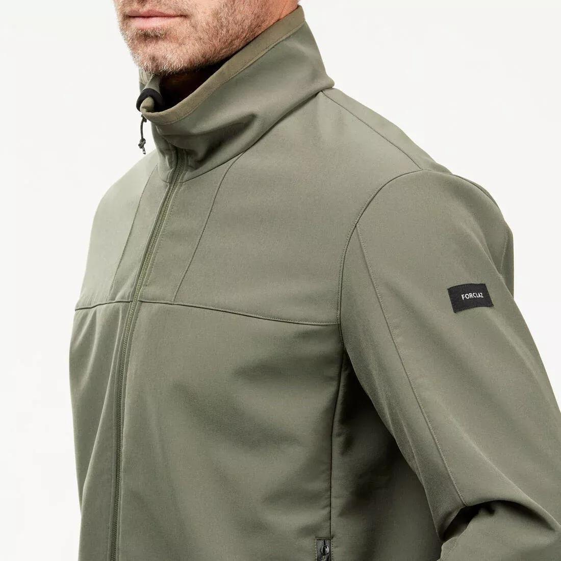 ARMY GREEN Windbreaker jacket -  softshell - warm  - MT100 WINDWARM - men's, 5401_000, large image number 13