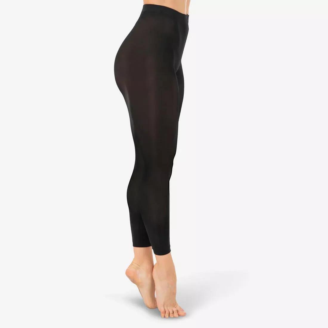 Women Footless Ballet Tights, Black, , large image number 0