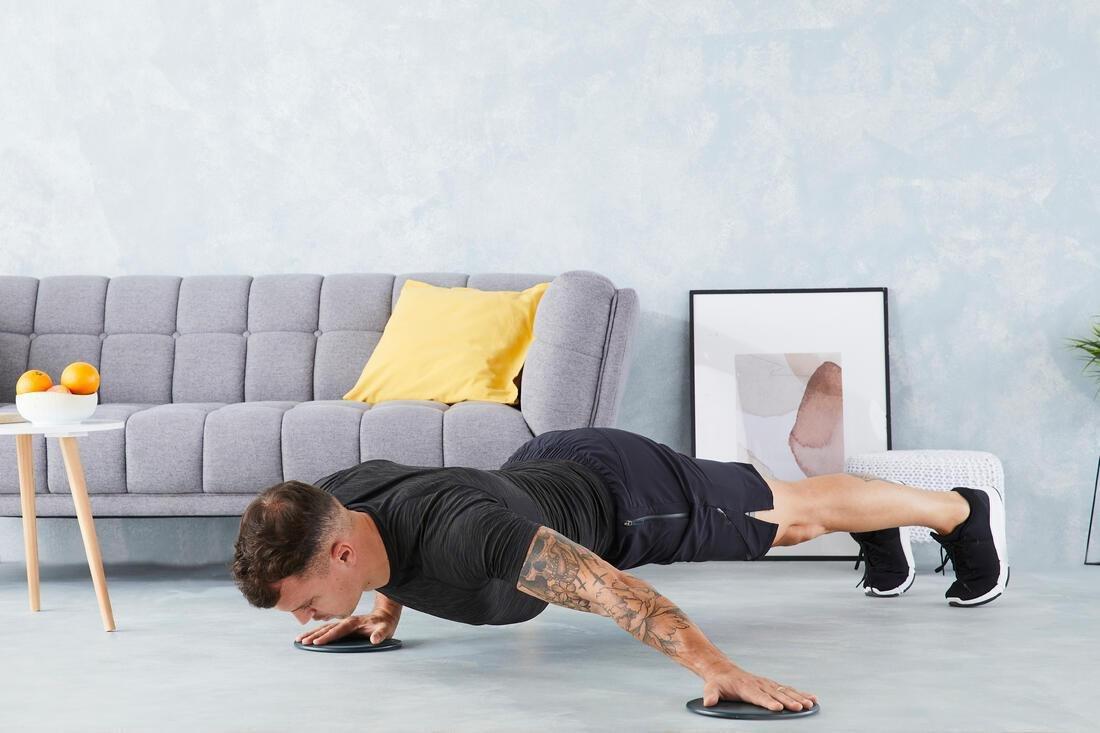 Strength Training Gliding Discs, No Color, medium