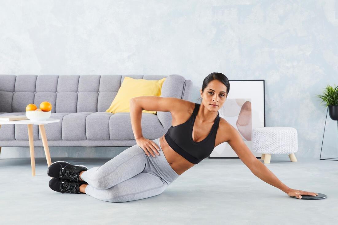 Strength Training Gliding Discs, No Color, large image number 13