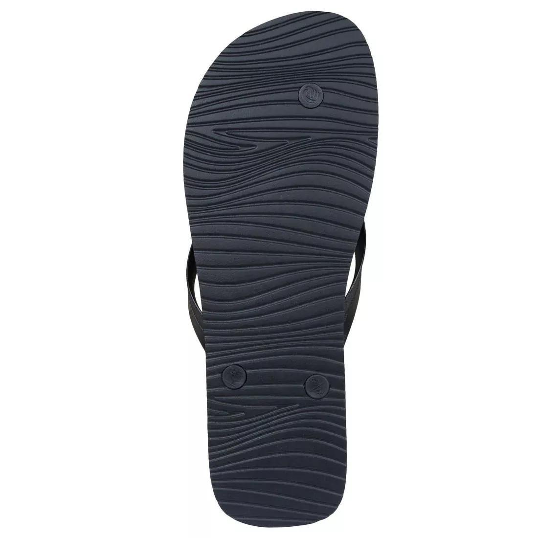 TO100 Print Wave Men's Flip-Flops, Black, , large image number 8