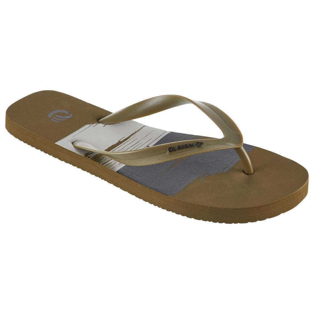 To100S Print Men's  Flip-Flops - New Wave, Black, , large image number 2