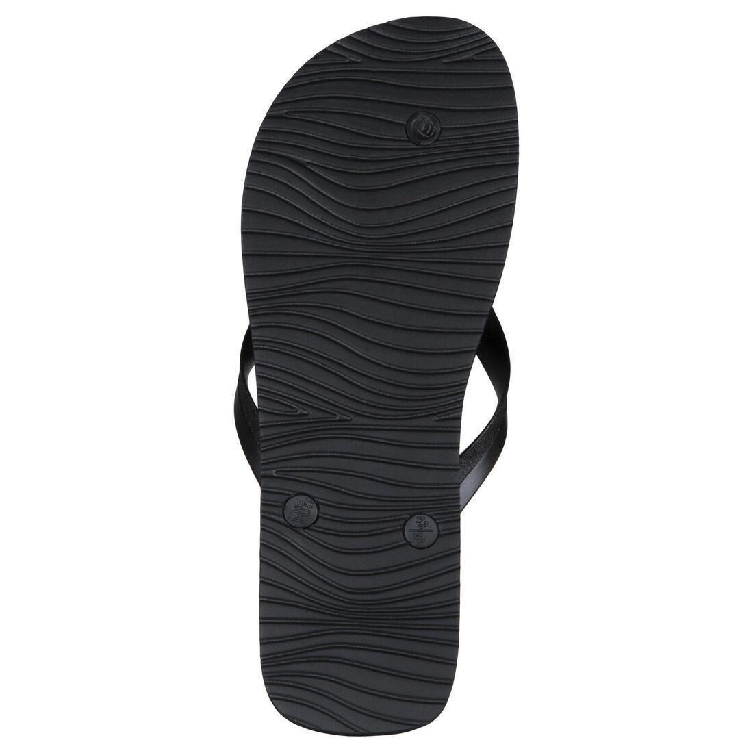 To100S Print Men's  Flip-Flops - New Wave, Black, , large image number 6