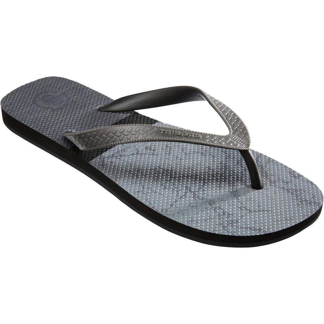 Men's Flip-Flops Mar 190, Black, No Color, large image number 7