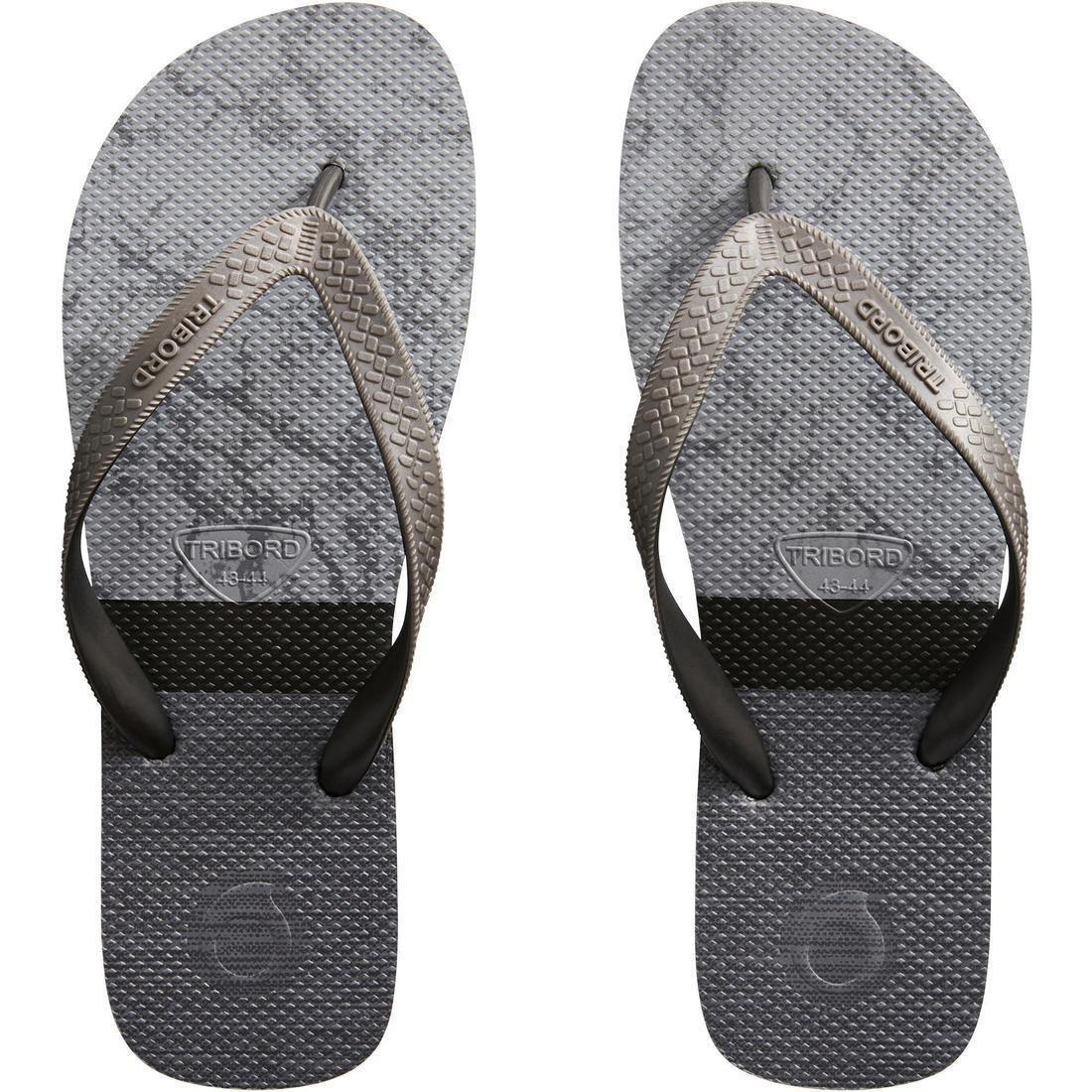 Men's Flip-Flops Mar 190, Black, No Color, large image number 9