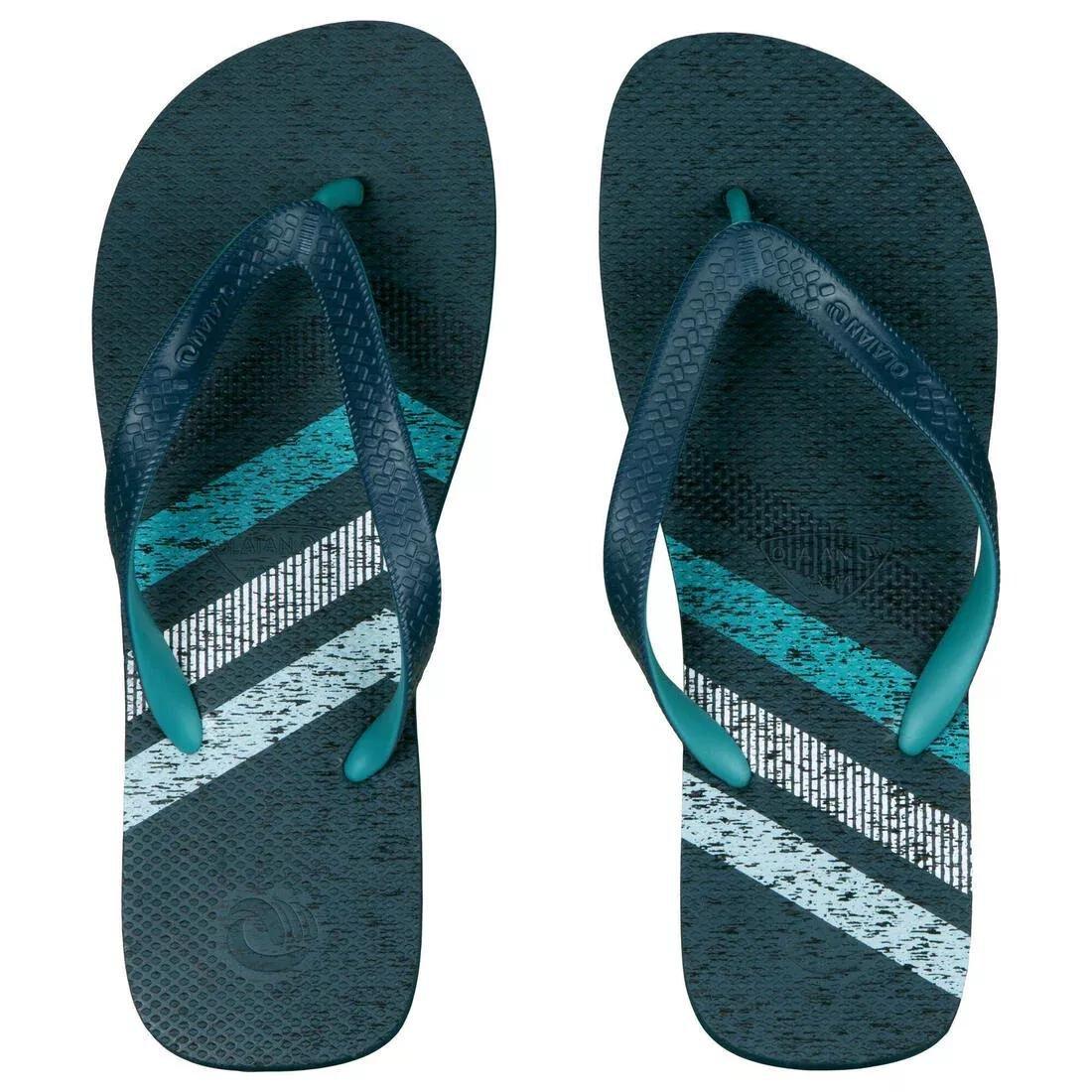 OLAIAN - Men's Flip-Flops Mar 190, Dark Petrol Blue