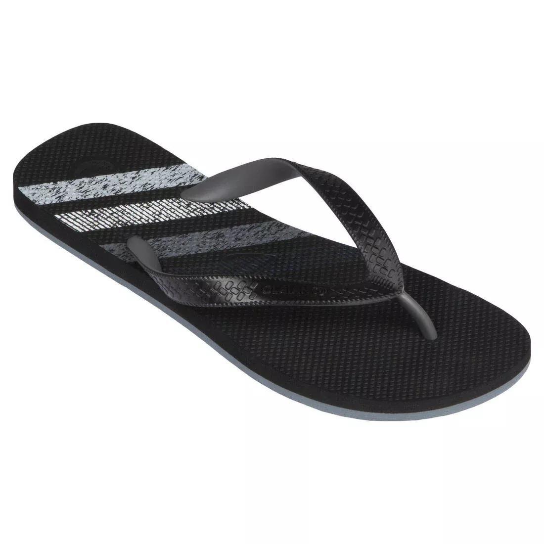 Men Flip-Flops - 190, Black, No Color, large image number 6