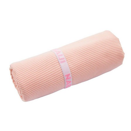 NABAIJI - Microfibre Striped Towel , Fluo Pale Peach