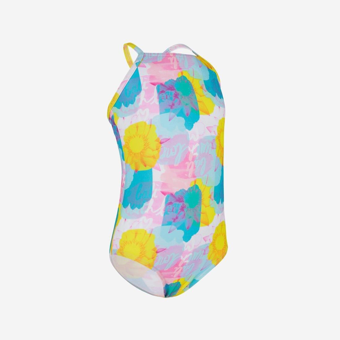 GREEN 1-piece swimsuit HANALEI 100 - NEON, , large image number 7