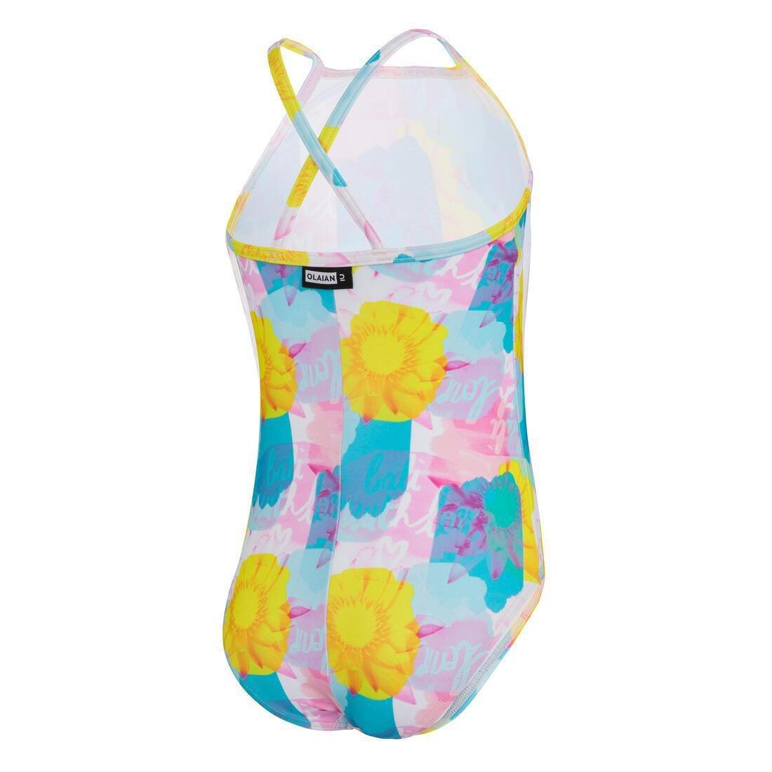 GREEN 1-piece swimsuit HANALEI 100 - NEON, , large image number 8