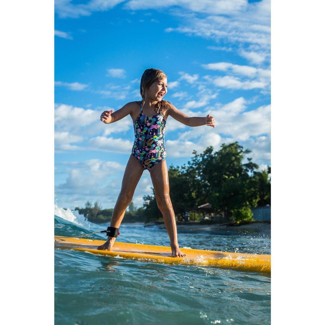 GREEN 1-piece swimsuit HANALEI 100 - NEON, , large image number 11