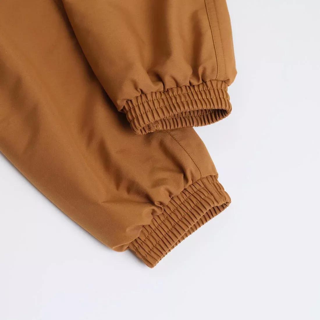 Kids Unisex Warm & Water-Repellent Trousers  2-6 Years - NH100, Brown, No Color, large image number 7