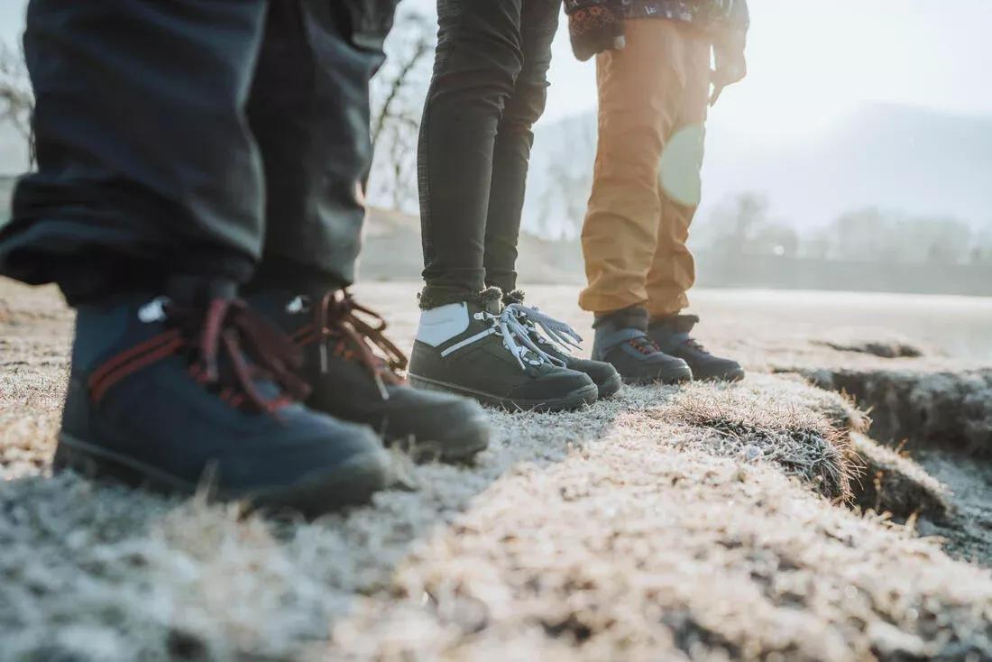 Kids Unisex Warm & Water-Repellent Trousers  2-6 Years - NH100, Brown, No Color, large image number 14