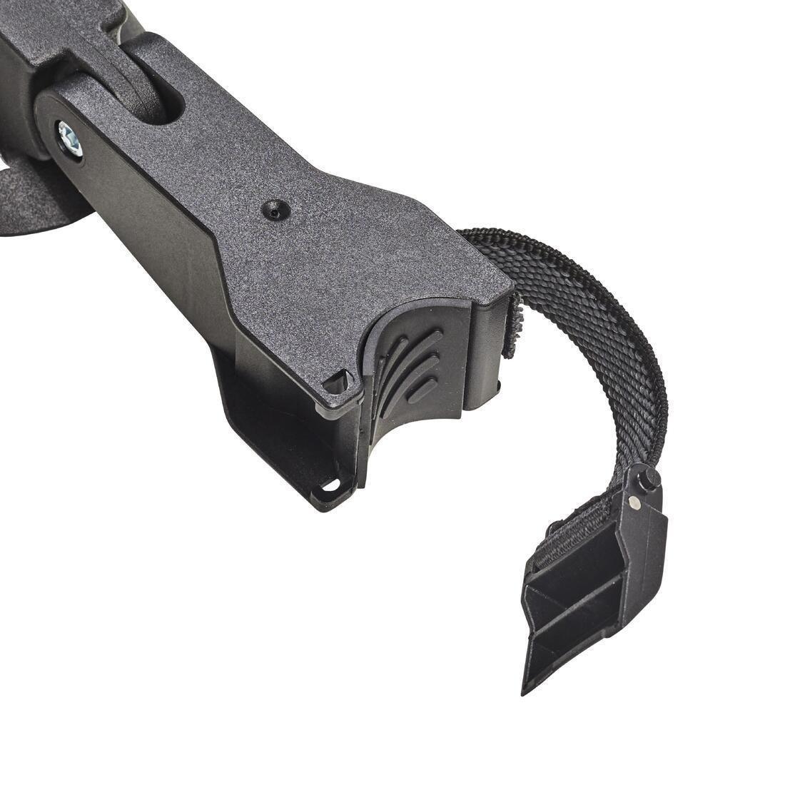 Kids 20" Mountain Bike Mudguard, Black, No Color, large image number 2