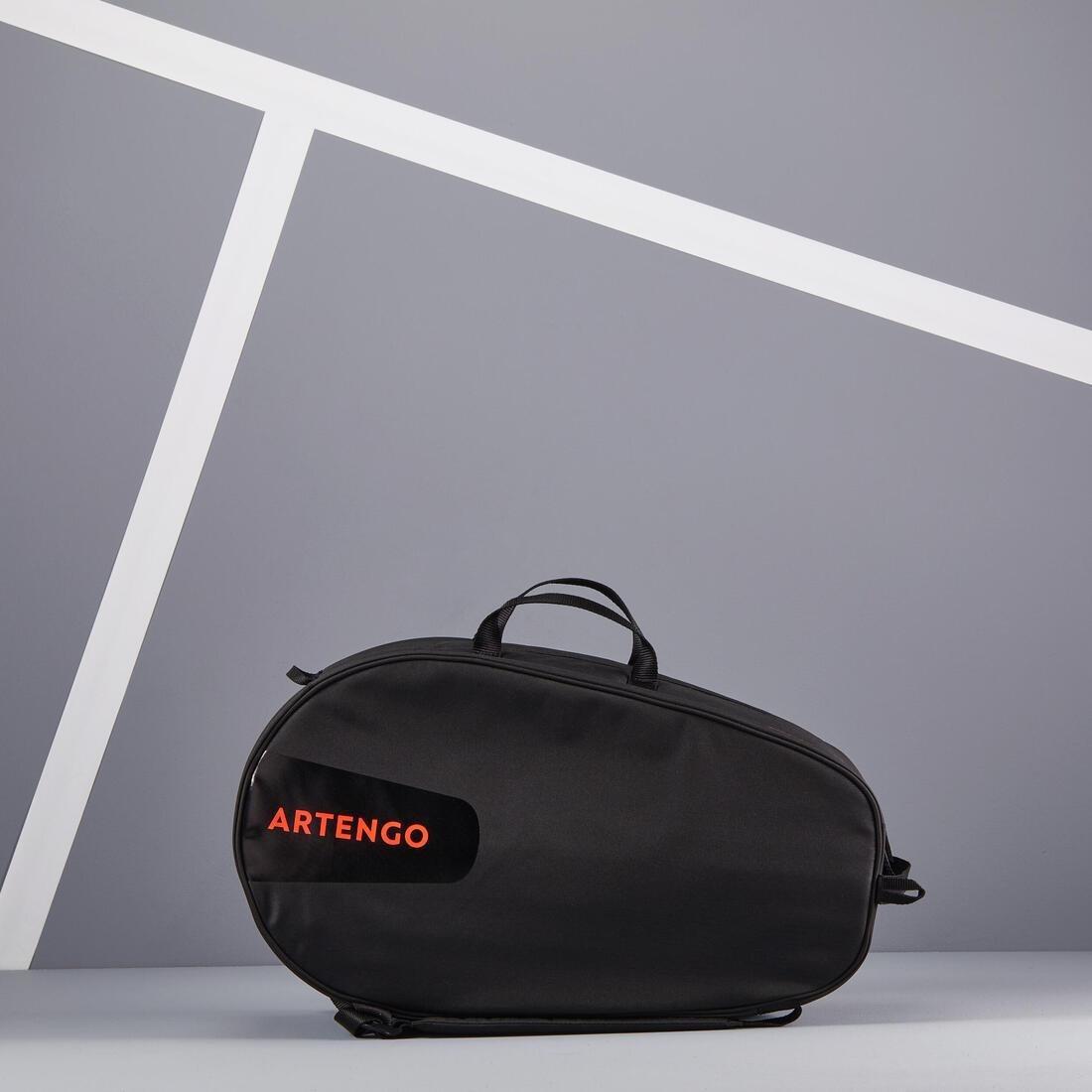 ARTENGO - Tennis Bag M Team Tiny, BLACK