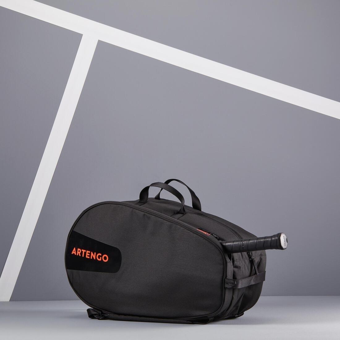 ARTENGO - Tennis Bag M Team Tiny, BLACK