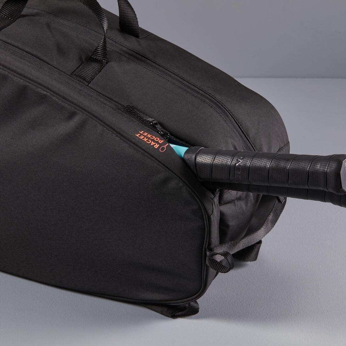 BLACK Tennis Bag M Team Tiny, No Color, large image number 13