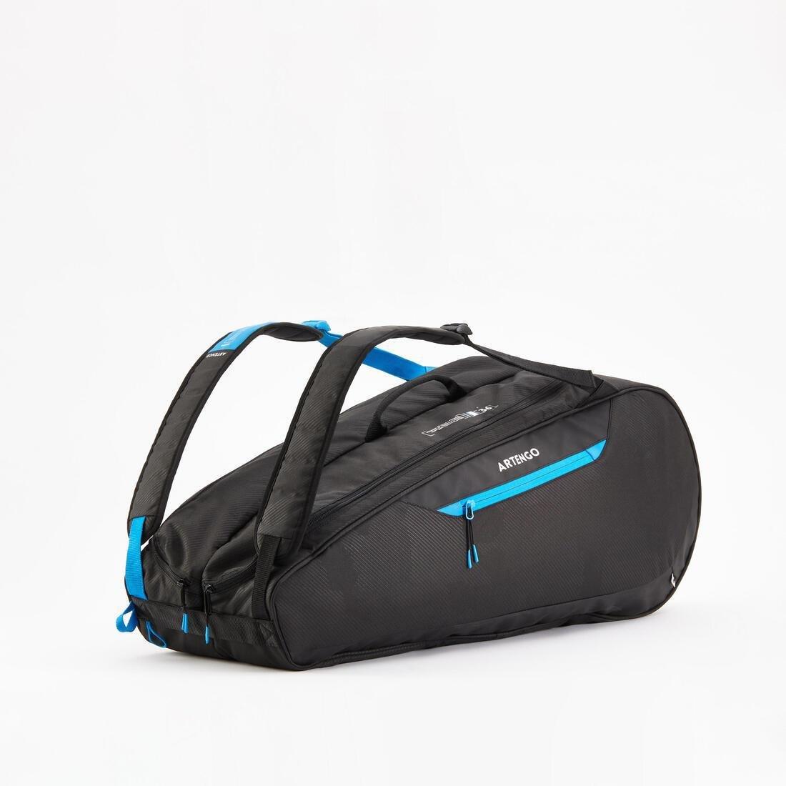 9-Racket Tennis Bag L Team, Black, No Color, medium