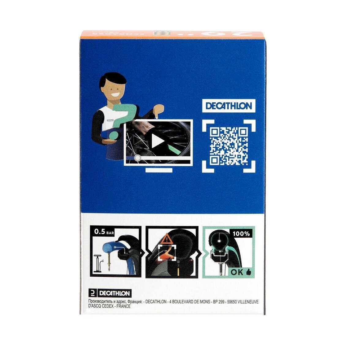 Inner Tube 48Mm Schrader Valve, No Color, large image number 3