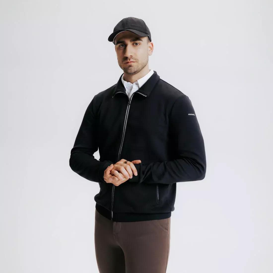 BLACK Men's Sweatshirt 500 - Black, No Color, large image number 1