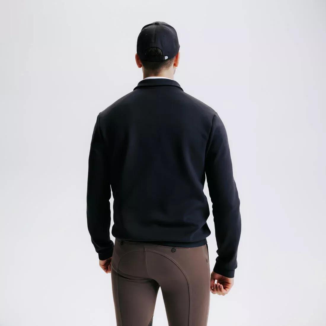 BLACK Men's Sweatshirt 500 - Black, No Color, large image number 3