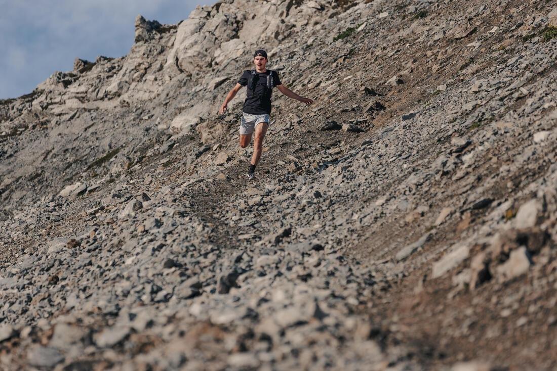 Men's Trail Running Shorts-KIPRUN Run 900 Ultra-Grey Pearl, silver grey, , large image number 4