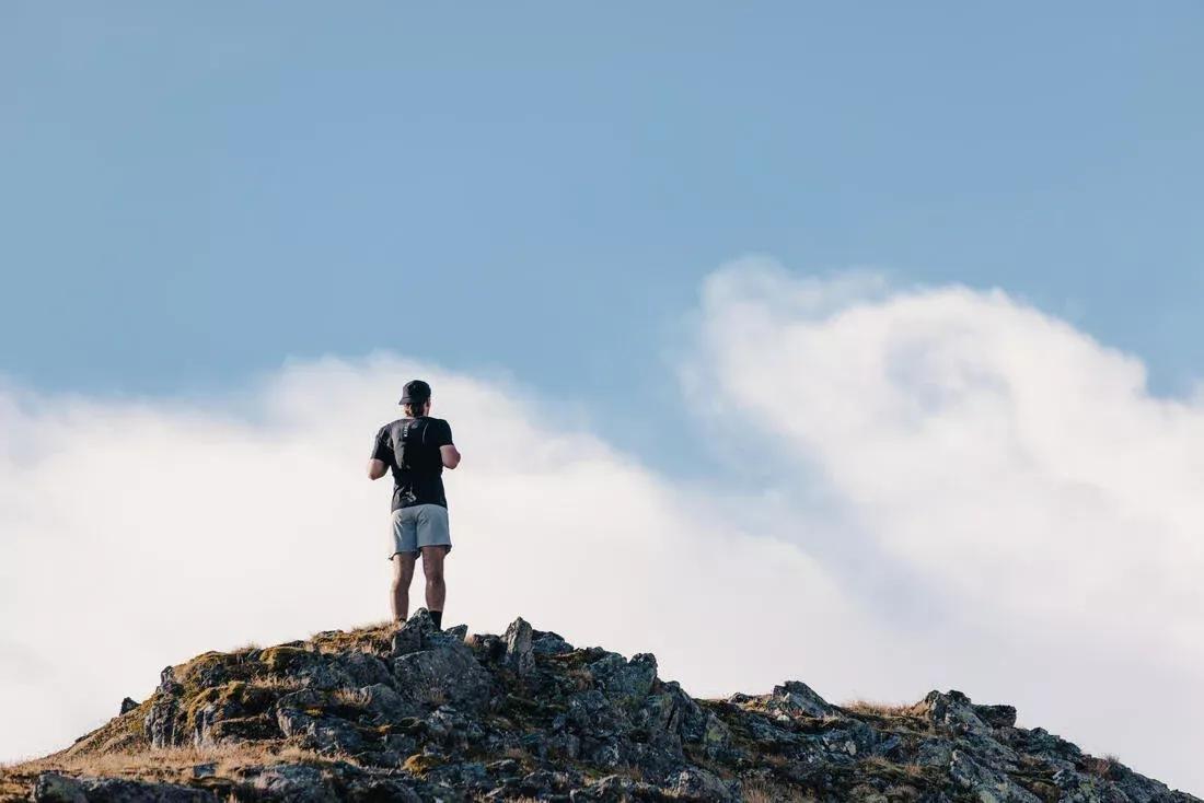 SILVER GREY Men's Trail Running Shorts-KIPRUN Run 900 Ultra-Grey Pearl, No Color, large image number 5