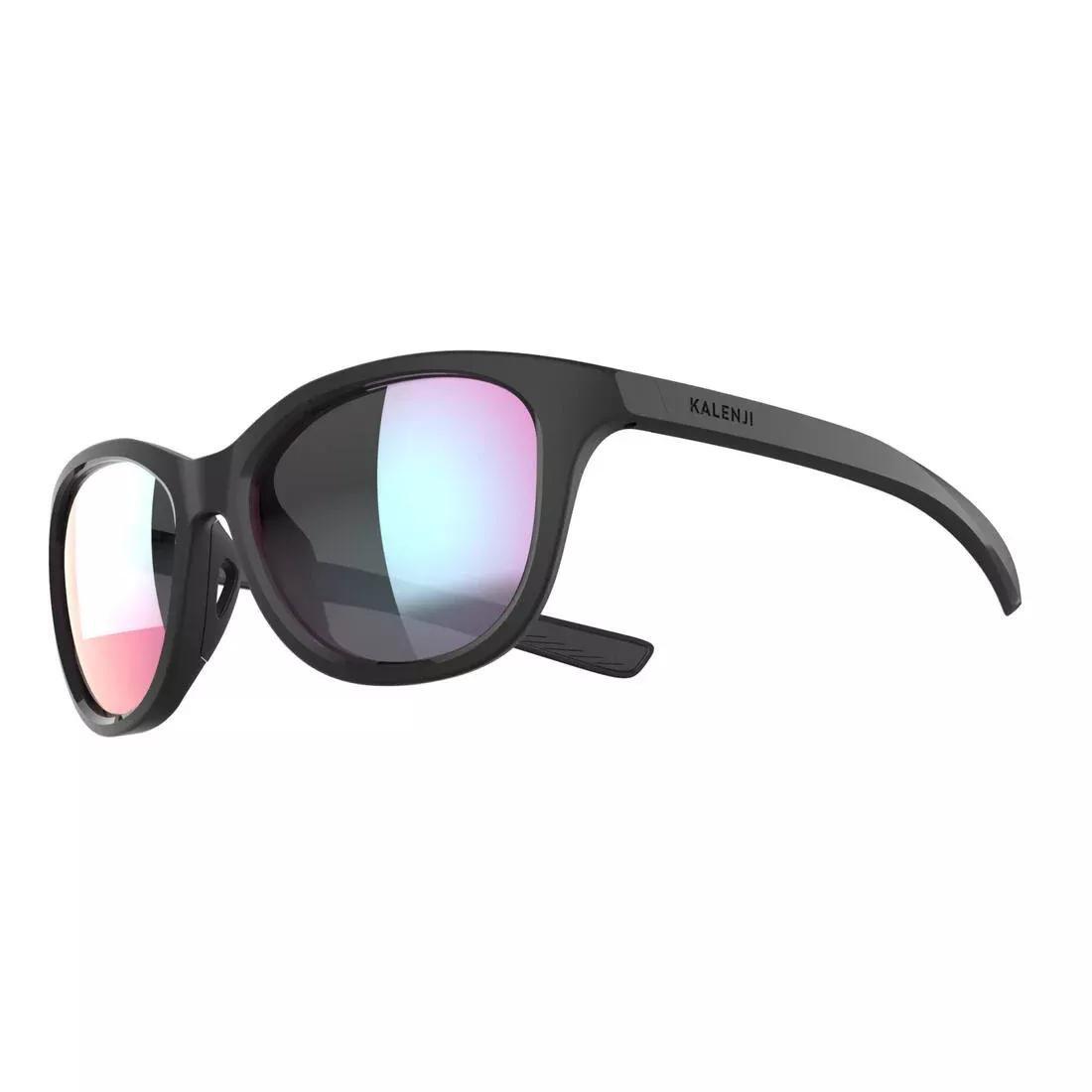 KALENJI - RUNSTYLE 2 Adult Running Glasses Category 3, Carbon grey