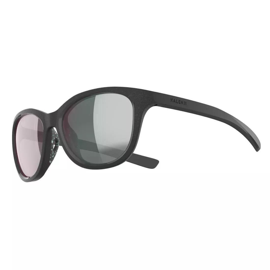 KALENJI - RUNSTYLE 2 Adult Running Glasses Category 3, Carbon grey