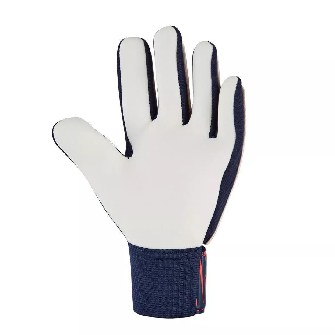 Kids Football Goalkeeper Gloves First, Black, , large image number 4