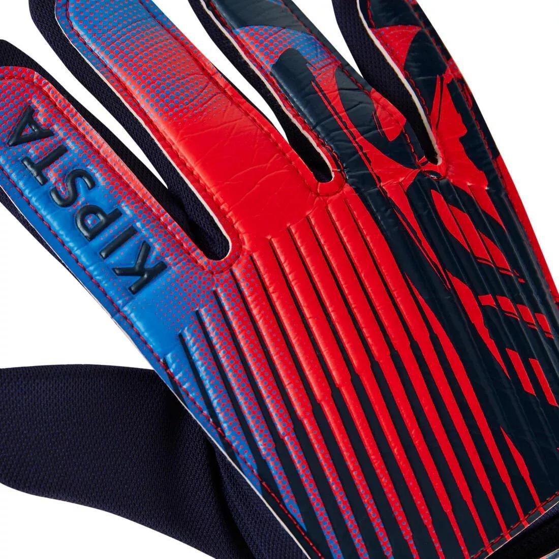 Kids Football Goalkeeper Gloves First, Black, , large image number 6