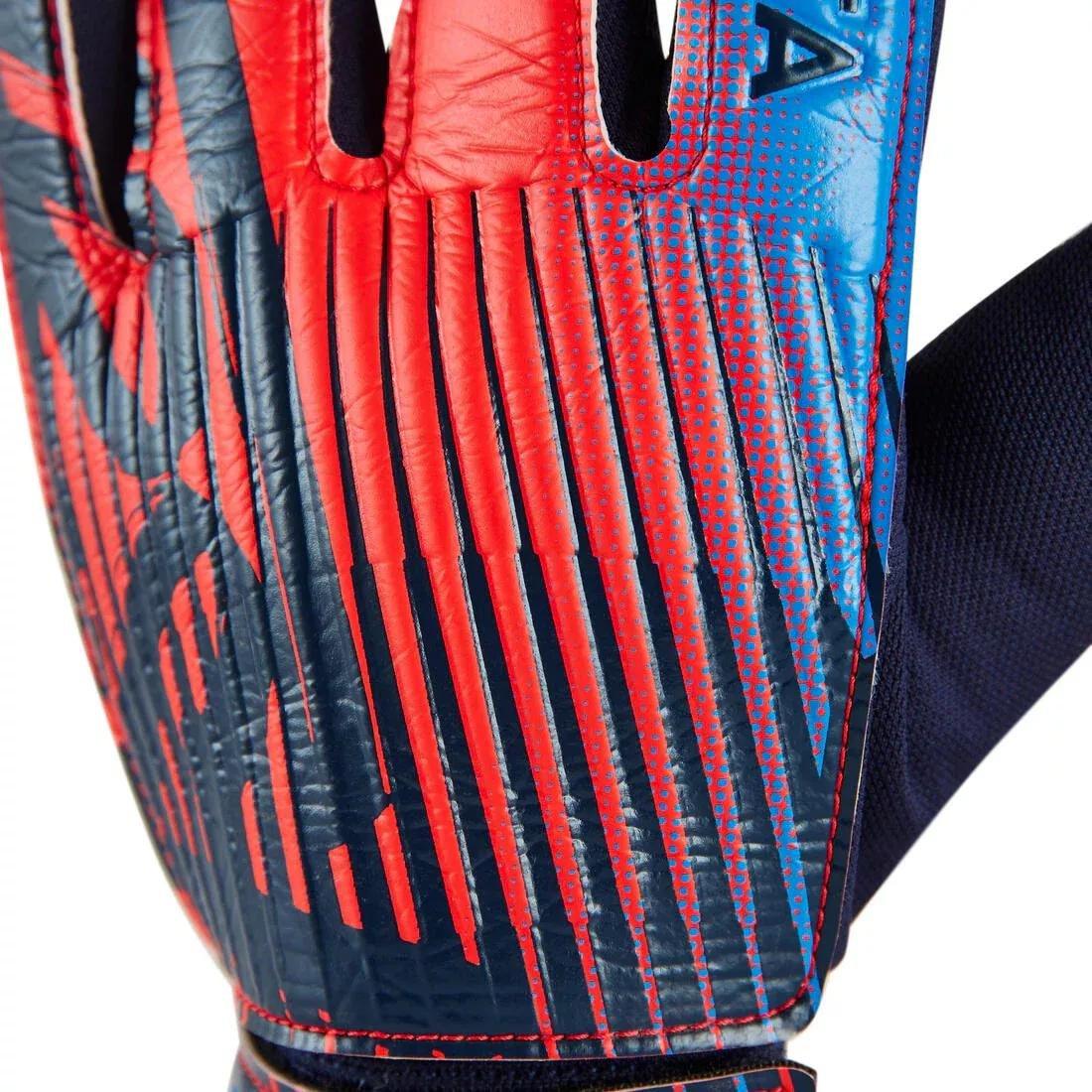 Kids Football Goalkeeper Gloves First, Black, , large image number 7