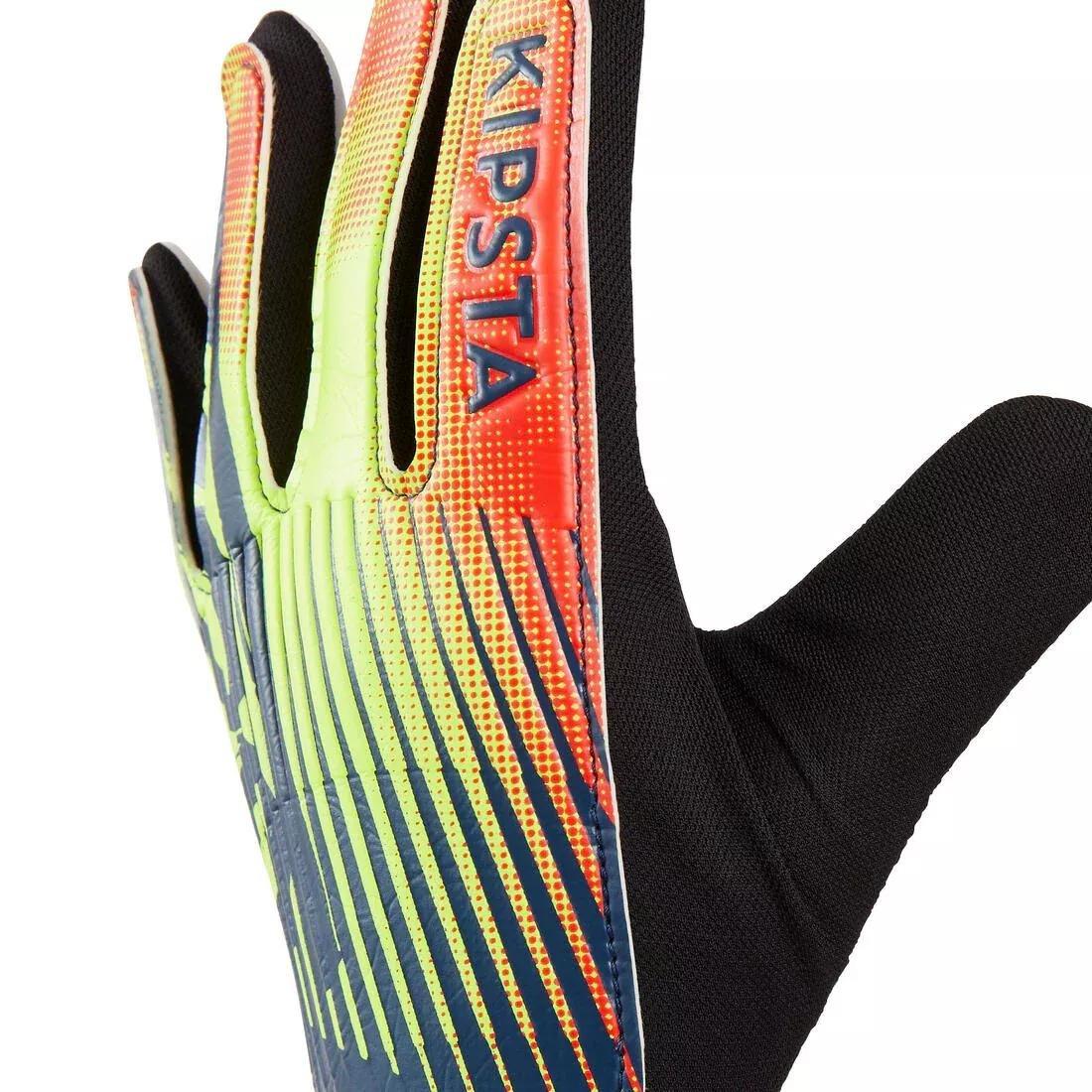 KIPSTA - Kids Football Goalkeeper Gloves First, Black