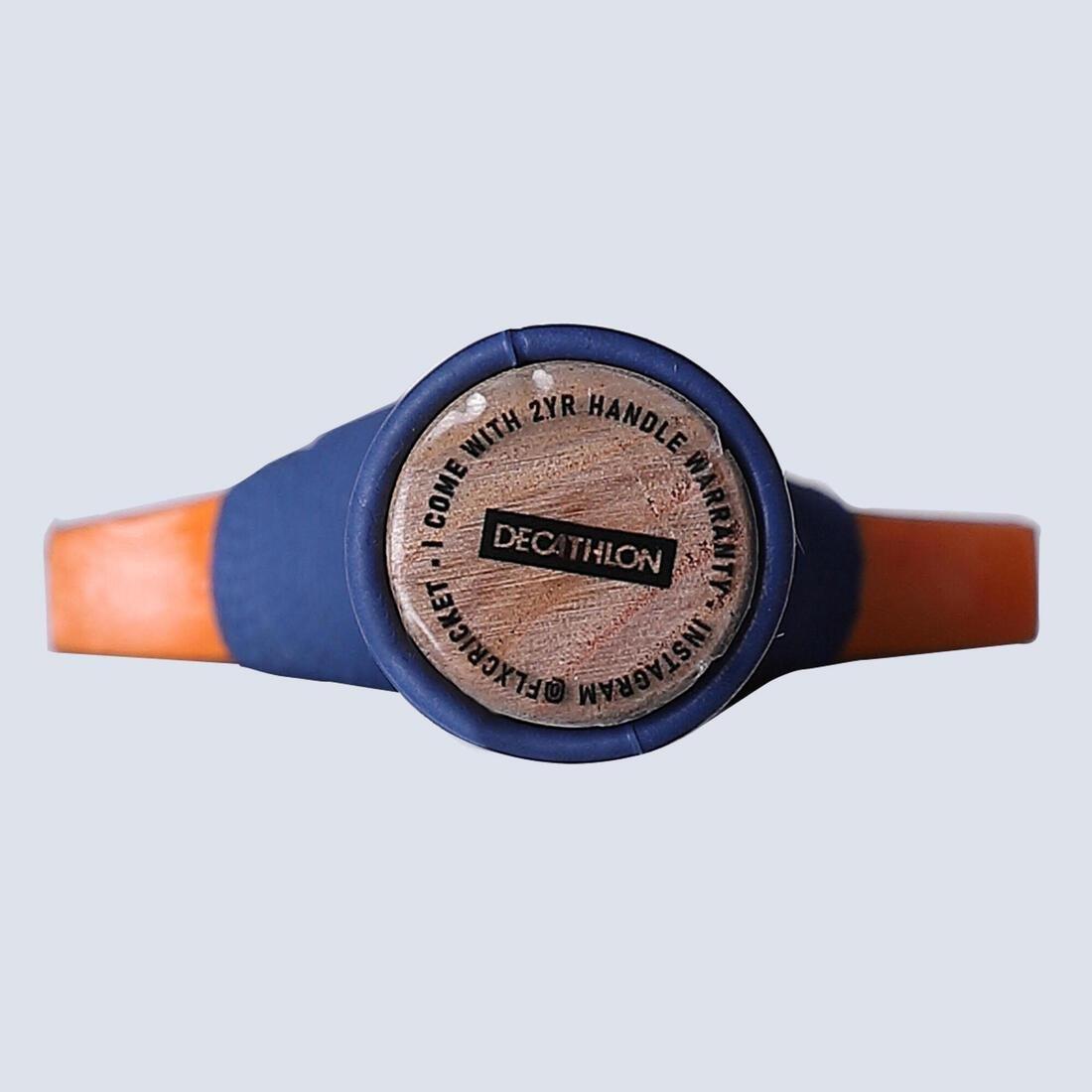 T100 Easy Kids Tennis Ball Cricket Bat, Deep Orange, No Color, large image number 1