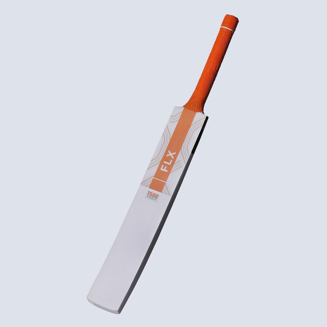 500 Lite Kids Tennis Ball Cricket Bat, Deep Orange, , large image number 5